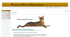 Desktop Screenshot of katzenkats.com